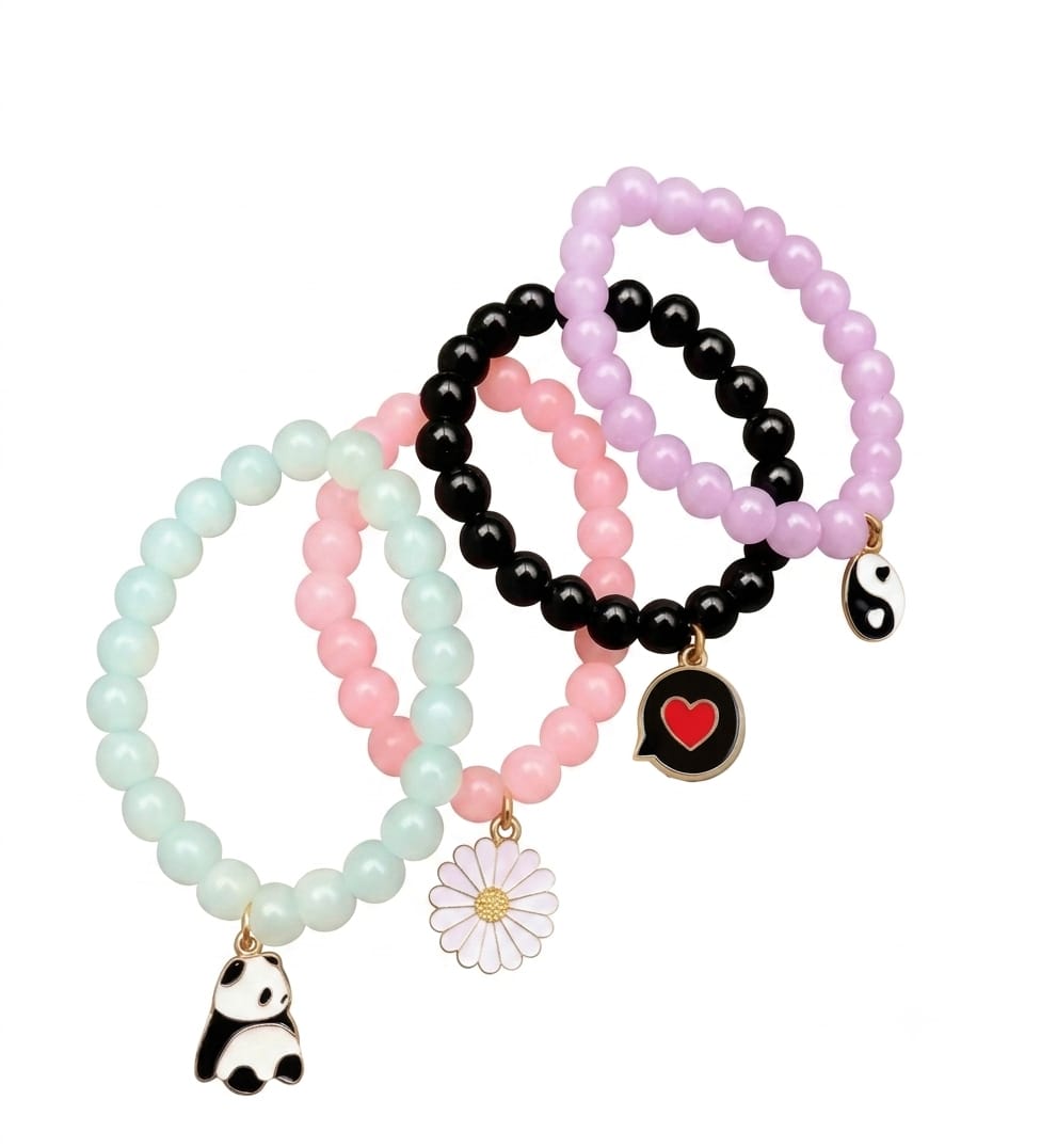 The Beautiful Glass Bead bracelet